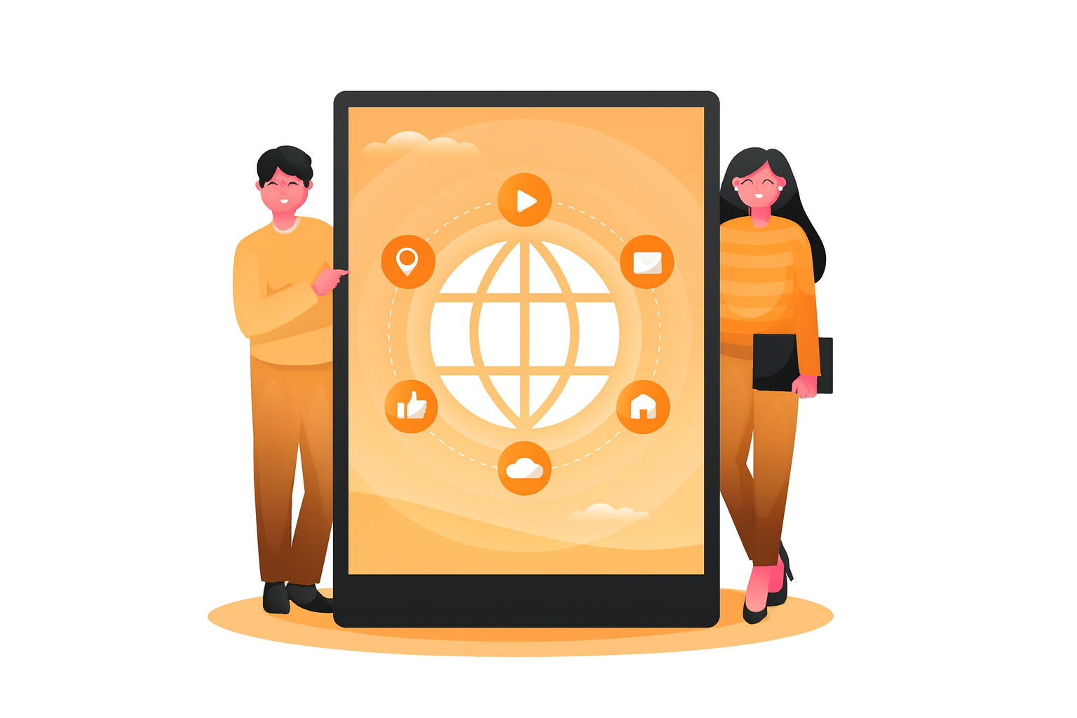 Digital channels across the globe